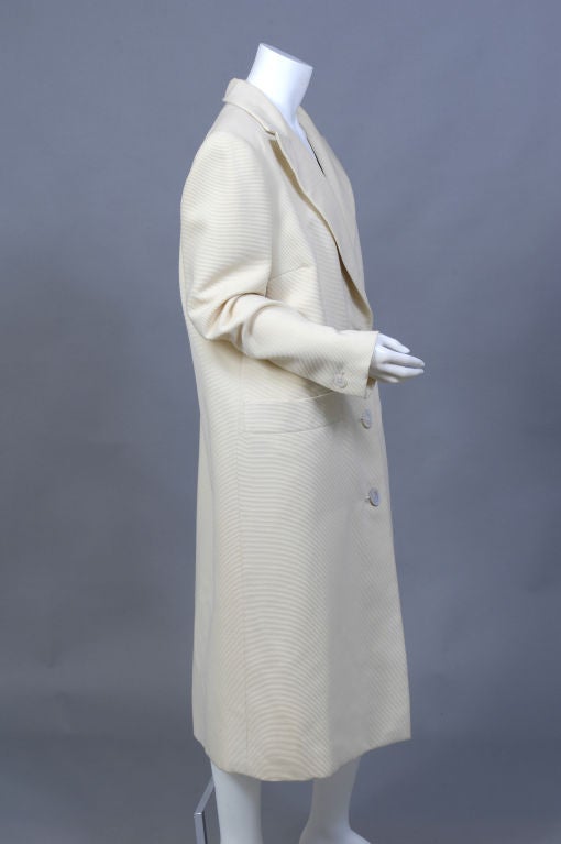 Dior Haute Couture S/S 83 Silk Coat 1