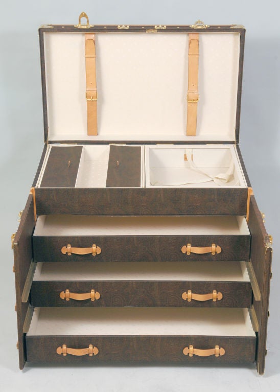 Rare Etro 3 Drawer Trunk