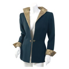 Yves St Laurent Couture Jacket