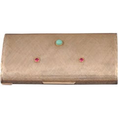 Vintage Gucci Sterling Silver Minaudiere