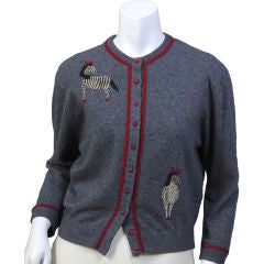 "Out of Africa"  Cashmere Sweater