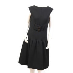 Vintage Norman Norell Little Black Dress