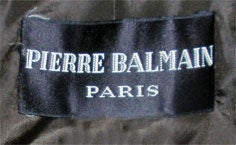 Pierre Balman Couture two-piece dress and jacket ensemble