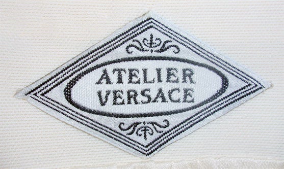 Atelier Versace White leather And Mink Gown, Melanie Griffith