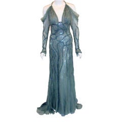 Atelier Versace, gown, Melanie Griffith, Academy Awards 2005