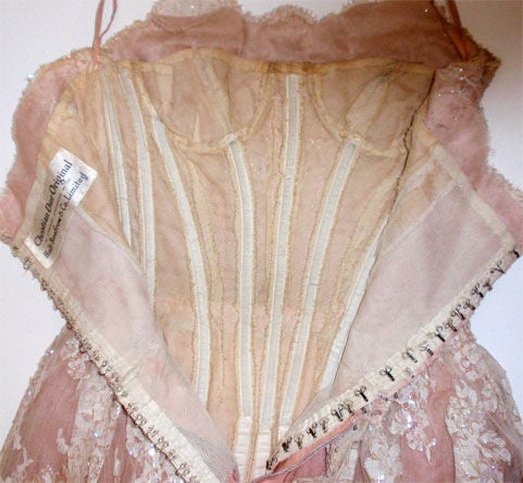 Christian Dior, for Holt Renfrew, Circa 1950s, Pink Lace Dress 4