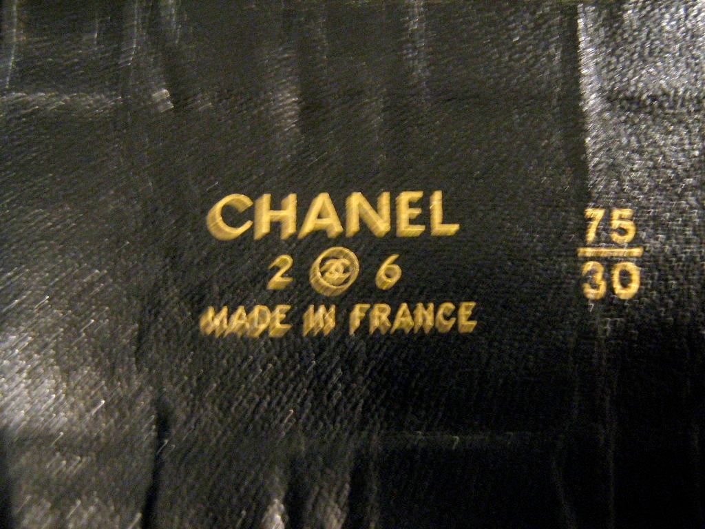 Chanel Black Large Logo Belt 2