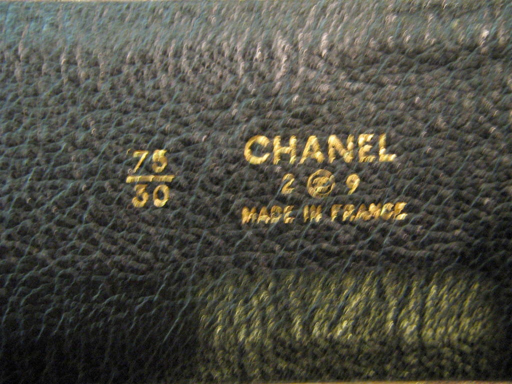 Chanel LARGE Logo Belt 2