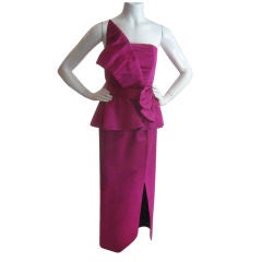 Winston 3-piece purple ensemble gown