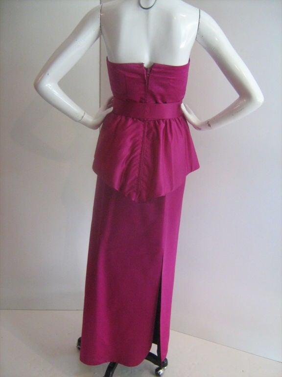 Women's Winston 3-piece purple ensemble gown