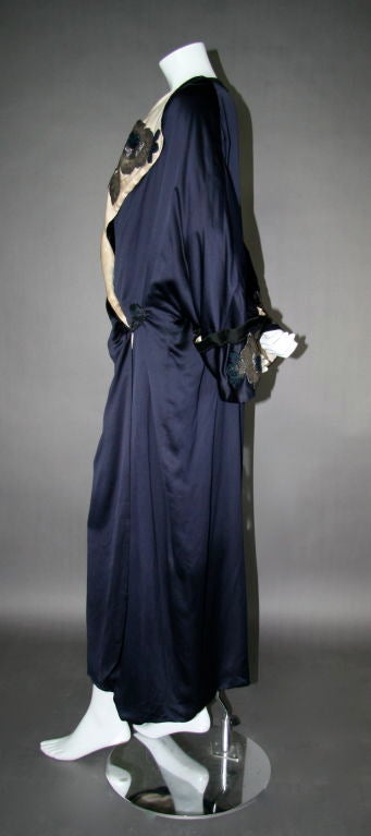 Black 1920s LANVIN Couture Coat