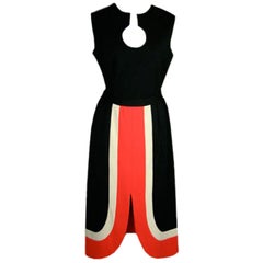 Cardin Late 1960s Graphic Ensemble