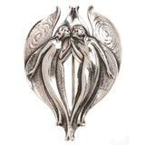 Gorham Sterling Art Nouveau  Fairy  Brooch