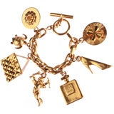 Iconic Chanel Charm Bracelet