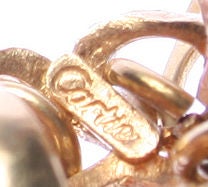 Cartier  Gold Modernist  Multi Hoop Earrings 1