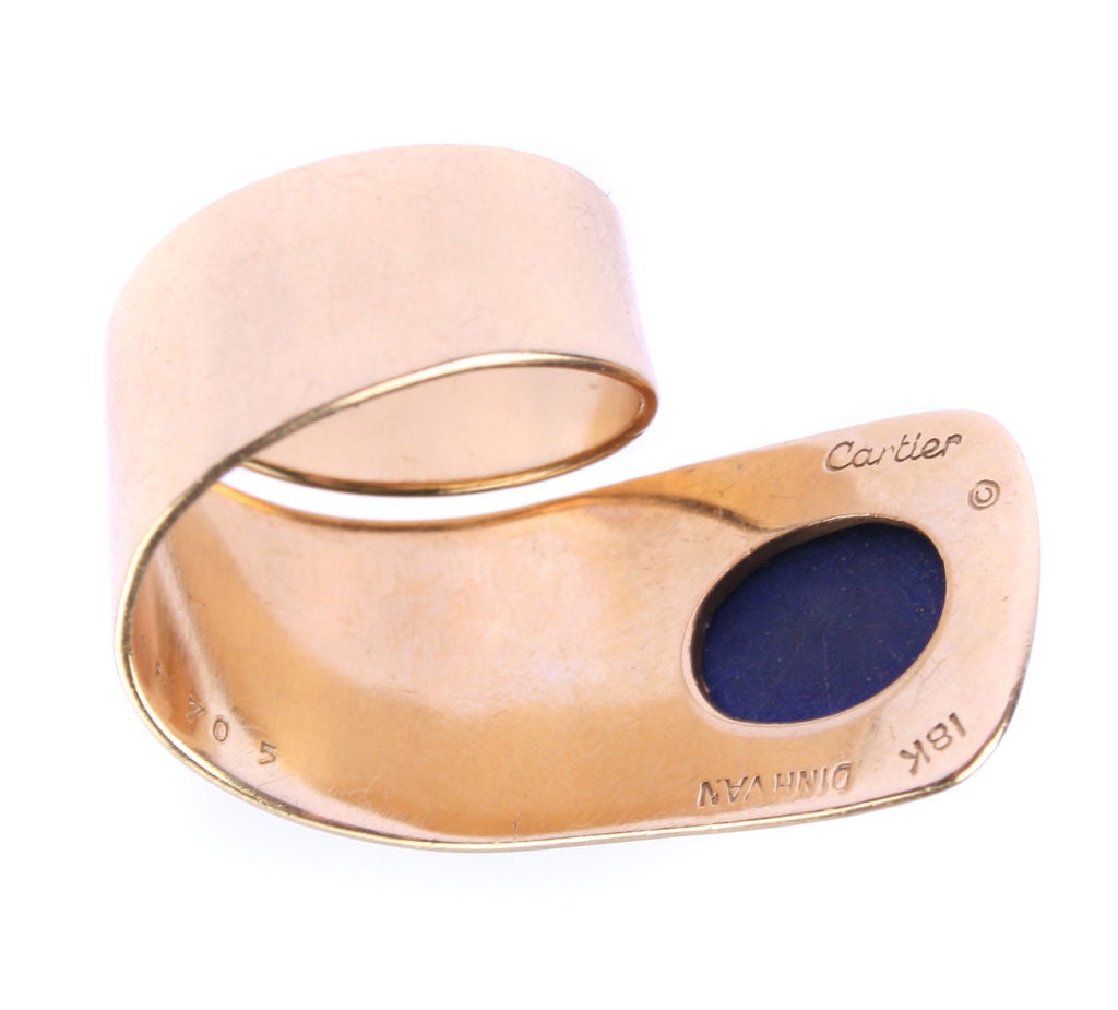 Women's Cartier Dinh Van Ring Modern Gold Ring