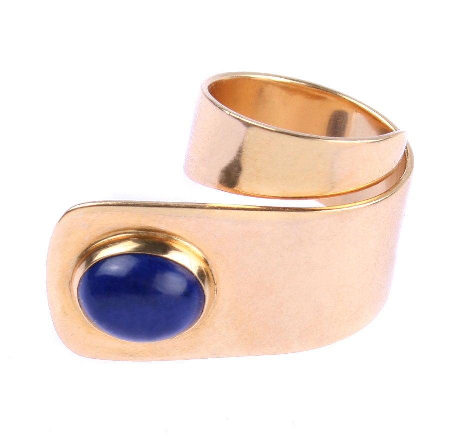 Cartier Dinh Van Ring Modern Gold Ring In Good Condition In Chicago, IL