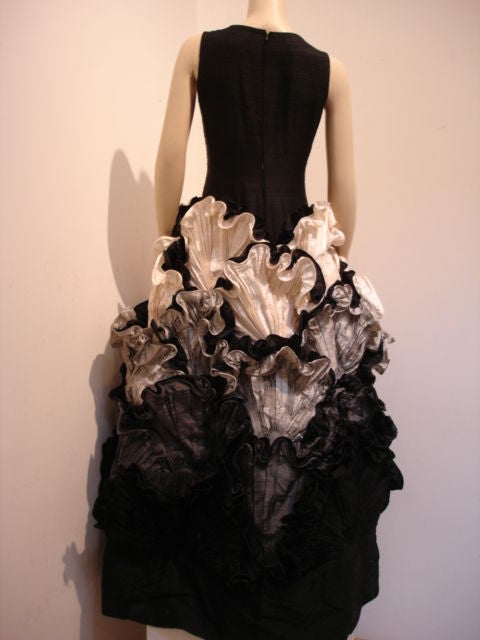 1980s Roberto Capucci Couture Sculpted Ballgown 1