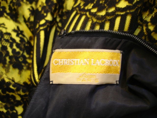 Women's Christian Lacroix Haute Couture Pouf Dress