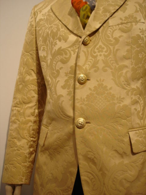 Dolce & Gabbana Men's French Brocade Blazer