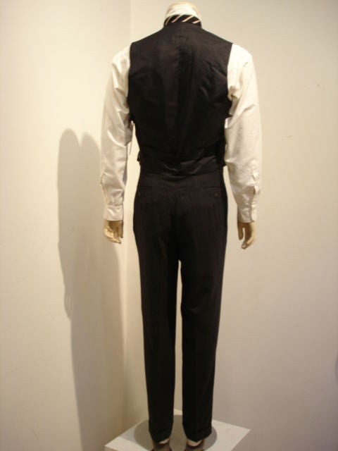 3 piece suit savile row