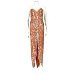 Worn by Cher/Pale Pink Sequin Bob Mackie Gown