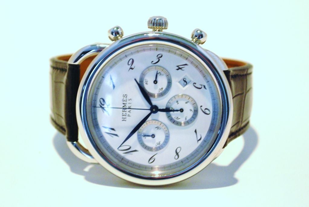 Hermes Stainless Steel Man's Chronograph