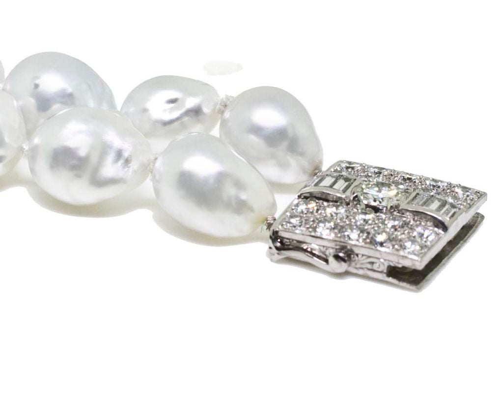 Women's Double Strand Baroque South Sea Pearls