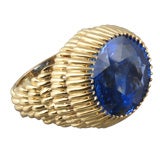 David Webb Ceylon Sapphire Ring