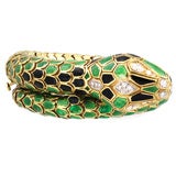 Enamel Snake Bracelet