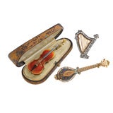 Antique Instrument Brooches