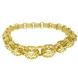 18K gold signed Paloma Picasso/Tiffany & Co. necklace