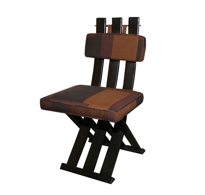 Harvey Probber X based dining chairs 1
