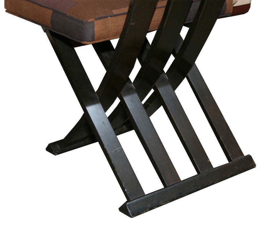 Harvey Probber X based dining chairs 4