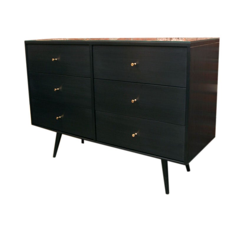 Maple Paul McCobb Six-Drawer Dresser