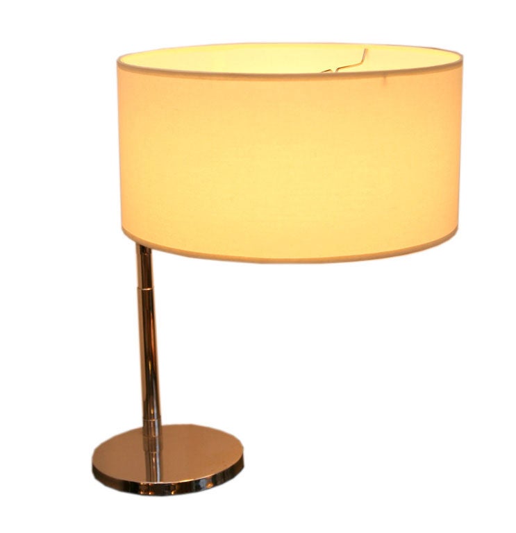 Nessen Studios Adjustable Chrome Swing Arm Desk Lamp 1