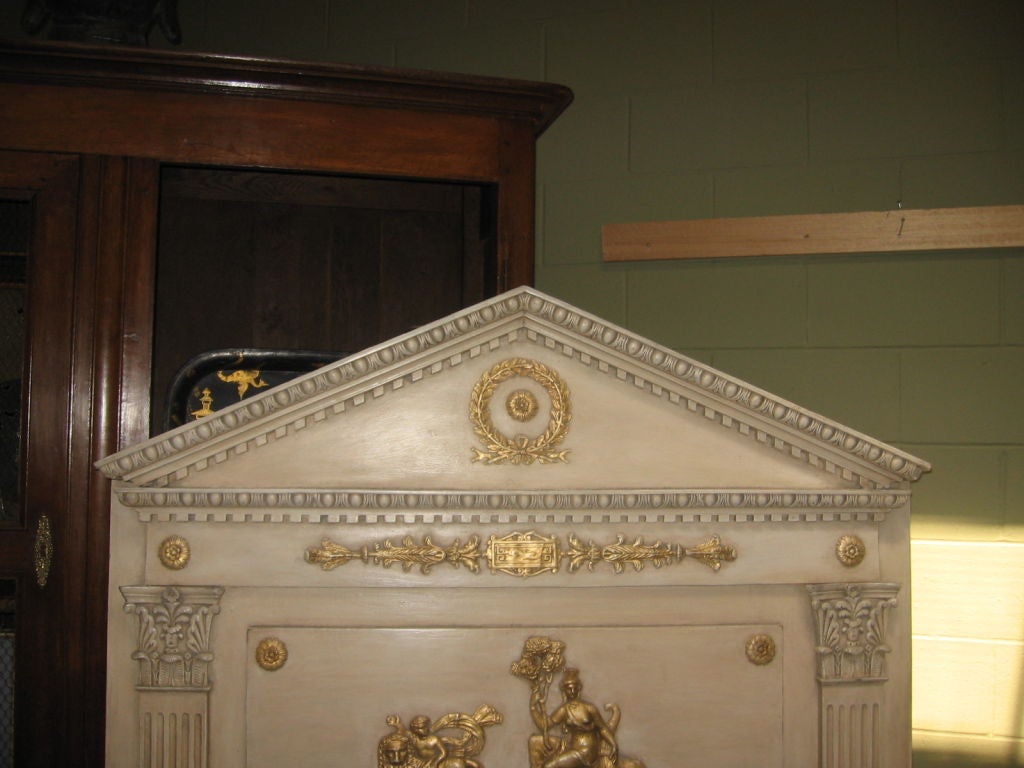 A Late 18th Century French Neo-classical Mirror de Boiserie