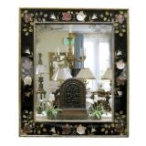 Antique Reverse Painted & Foiled Mirror (GMD#2279)