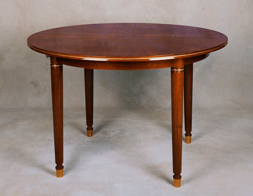Extension Dining Table by Jules Leleu
