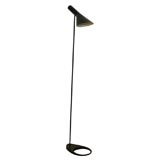 An Arne Jacobsen 'AJ' Black Enameled Standing Lamp.