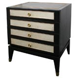 A small four drawer commode A small four drawer commode