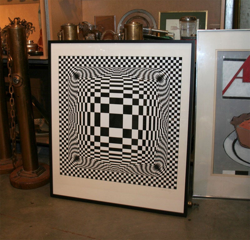 Signed and numbered 1/250, this lithograph is beautiful and versatile.
