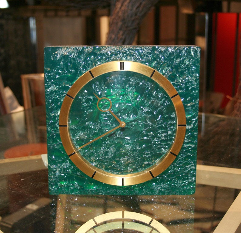 Rare Resin Jaeger-LeCoultre Table Clock 1