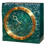 Rare Resin Jaeger-LeCoultre Table Clock