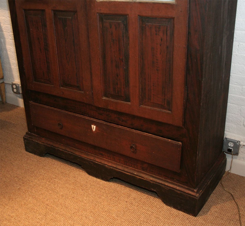 Faux Bois Cabinet