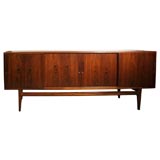 Rosewood Sideboard with 4 Sliding Doors