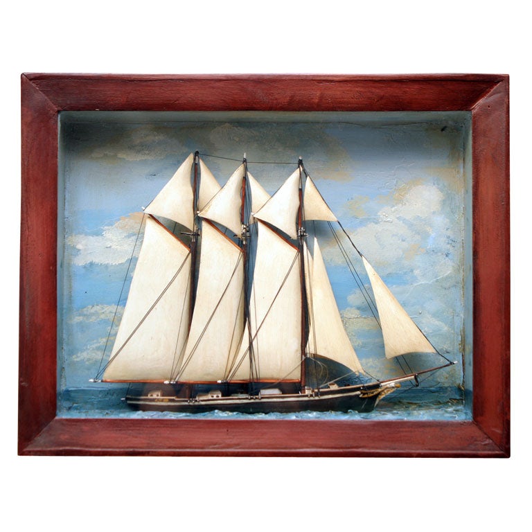 Sailing Ship Diorama.