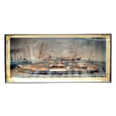 Ship Shadow Box Diorama 1