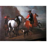 Dutch School, Oil painting on canvas Antique Dutch School, Oil painting on canvas