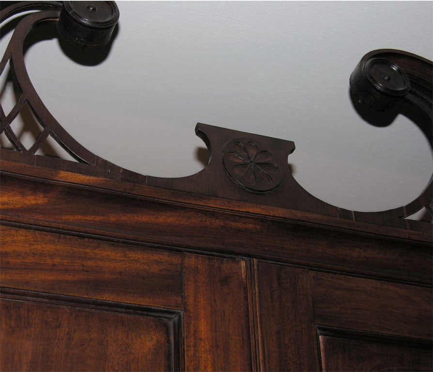 English George III Mahogany Bookcase, circa 1820 3